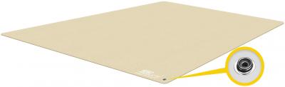Electrostatic Dissipative Chair Floor Mat Sentica ED Ivory Color 1.22 x 1.5 m x 2 mm Antistatic ESD Rubber Floor Covering